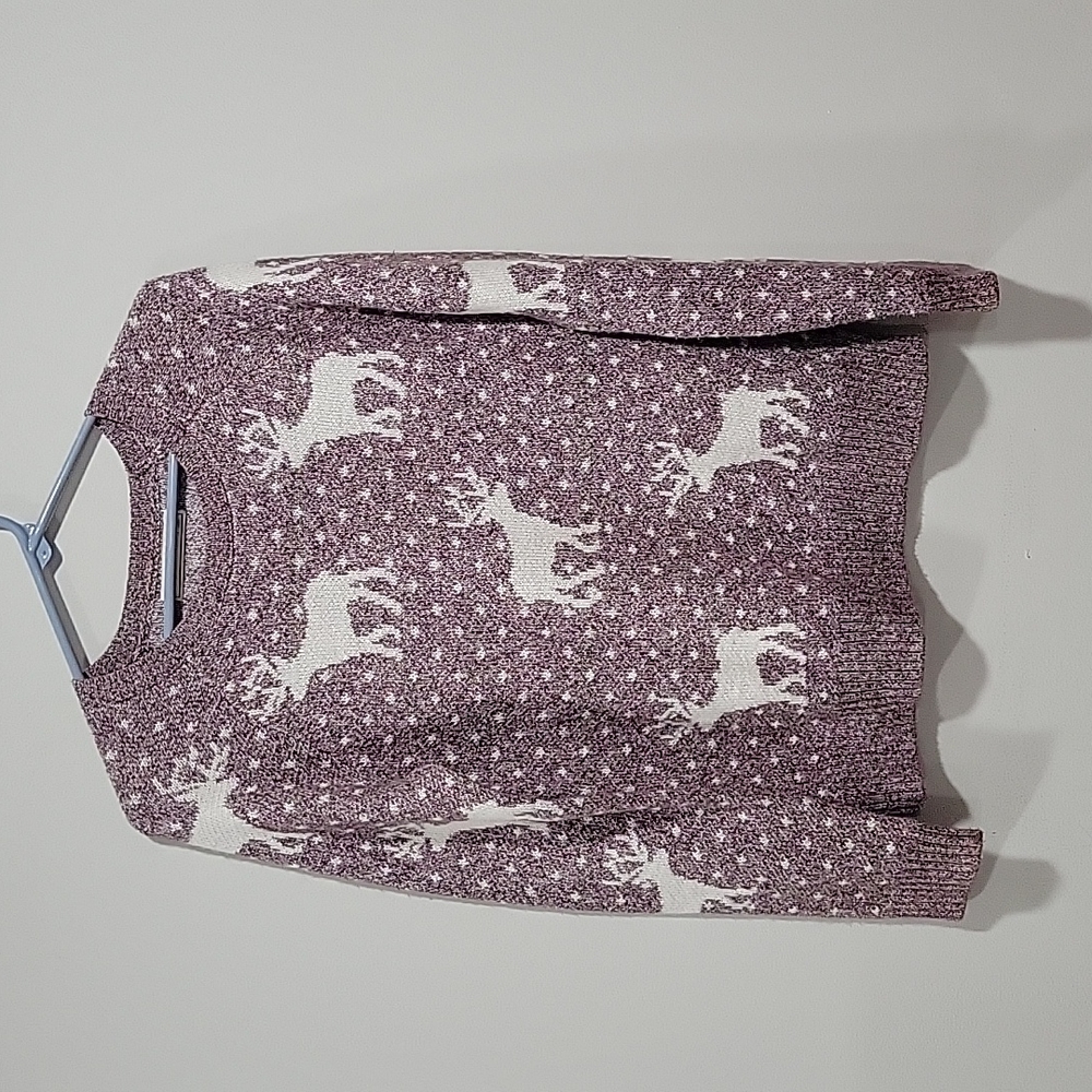 Abercrombie and Fitch soft reindeer sweater S